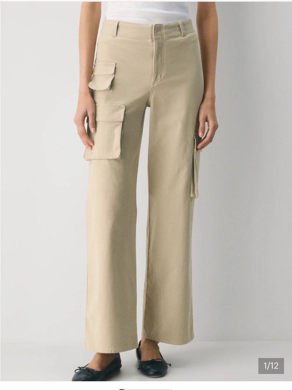 Wilfred Picture Story Cargo Pants in Grey